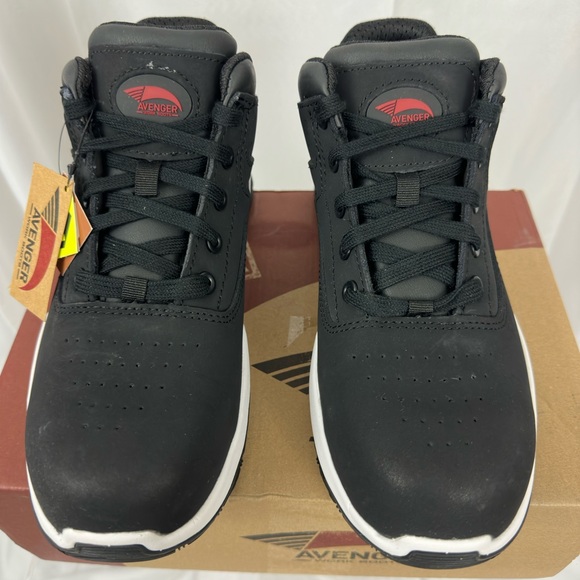 Woman’s Avenger A830 Reaction CN Mid Height Work Tennis Shoes Black  8.5 M.  NIB - Picture 12 of 15